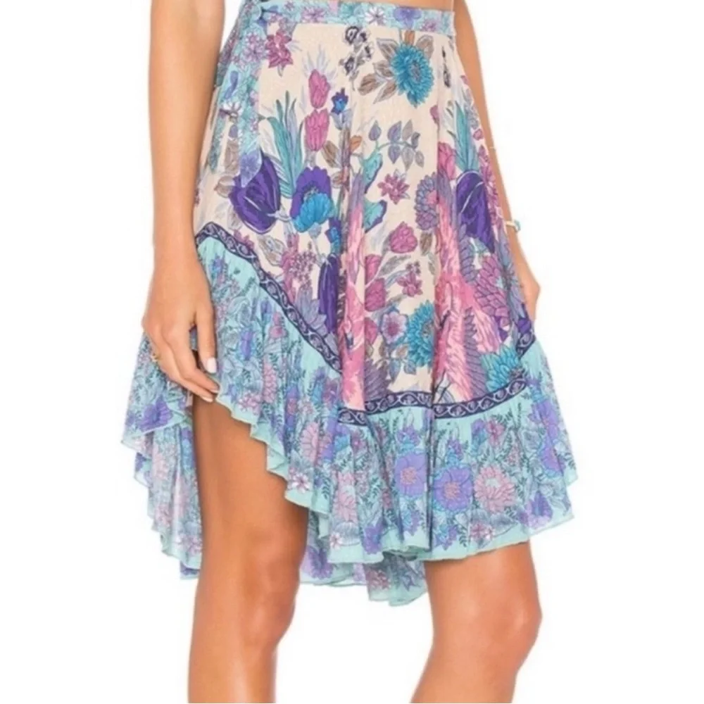 Spell & The Gypsy Siren Song Skirt with side waist ties XS - Picture 6 of 12